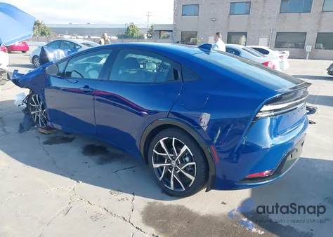 2025 Toyota Prius Plug-In Hybrid Xse from USA, damaged, VIN JTDACACU9S3040420